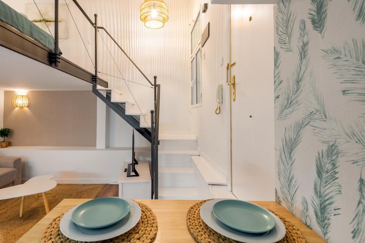 1 Bedroom 1 Bathroom Furnished - Lavapies - Duplex Madrid Bagian luar foto